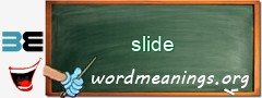 WordMeaning blackboard for slide